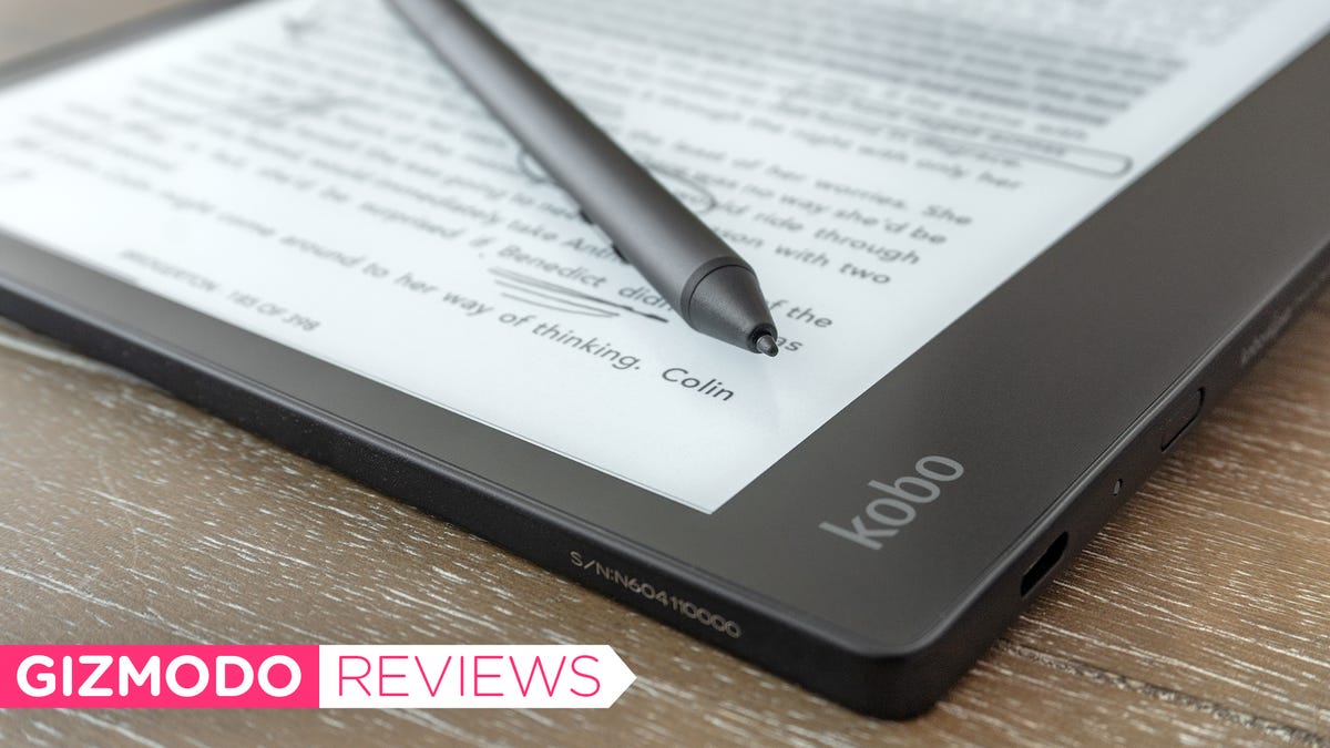 Kobo Upgraded Its Elipsa E-Note With a Screen That Won't Screw Up Your Sleep