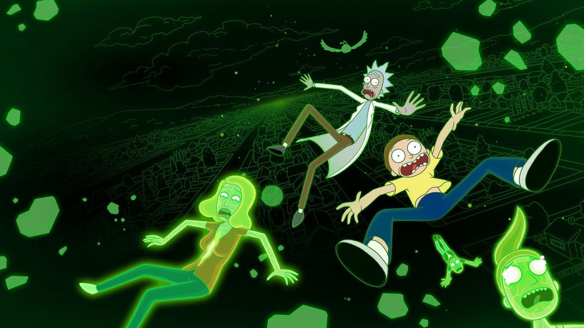 3840x2160] Rick and Morty in a Portal : r/wallpaper