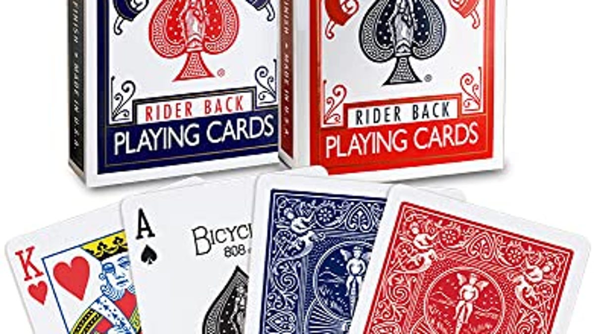 Bicycle Rider Back Playing Cards, Now 44% Off