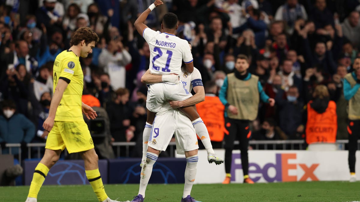 Real Madrid Bests Chelsea In Champions League Play