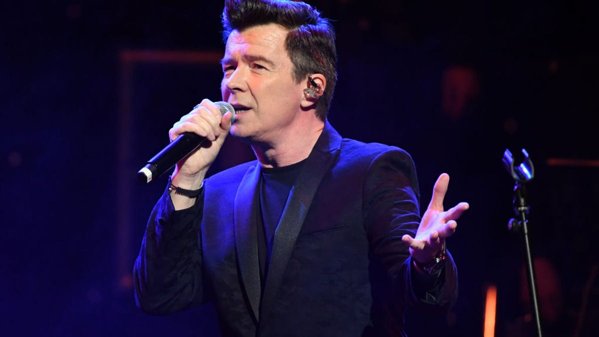 Rickrolling endures: On , Rick Astley's 'Never Gonna Give