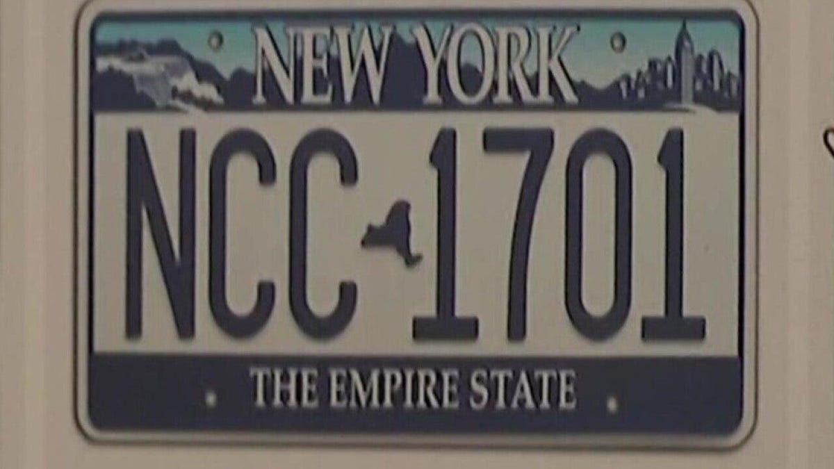 Star Trek Fan Gets Thousands Of Dollars In Tickets Because Of Old USS Enterprise License Plate