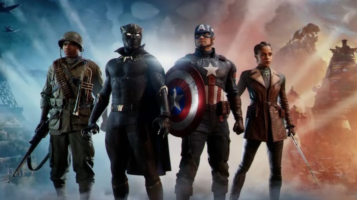 First Trailer For Captain America And Black Panther WW2 Game Reveals 2025 Release