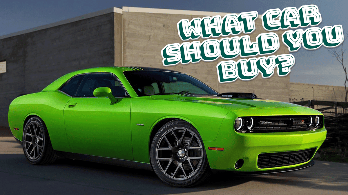 Treat Yourself To A Dodge Challenger R/T | WCSYB?