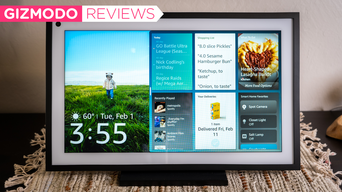 Echo Show 15 review: Alexa gets widgets, Visual ID and a mega screen  