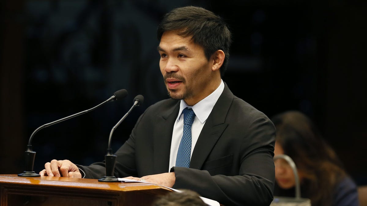 Manny Pacquiao thinks Jesus's crucifixion should swing support for a ...