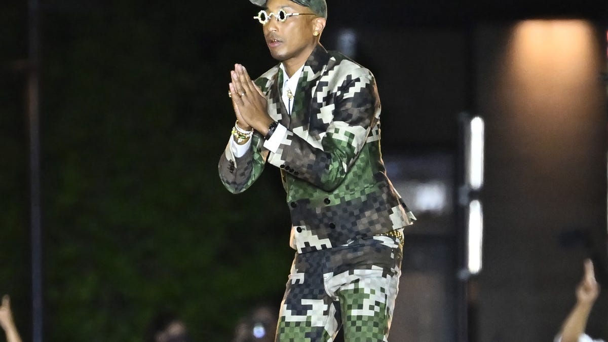 Pharrell's First Show for Louis Vuitton Had Star-Studded Front Row