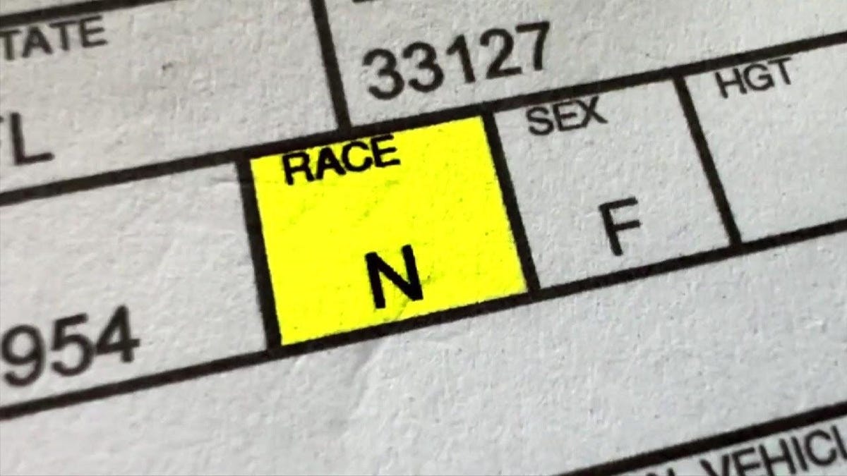 Black Woman’s Red Light Ticket Lists Her Race As ‘N’