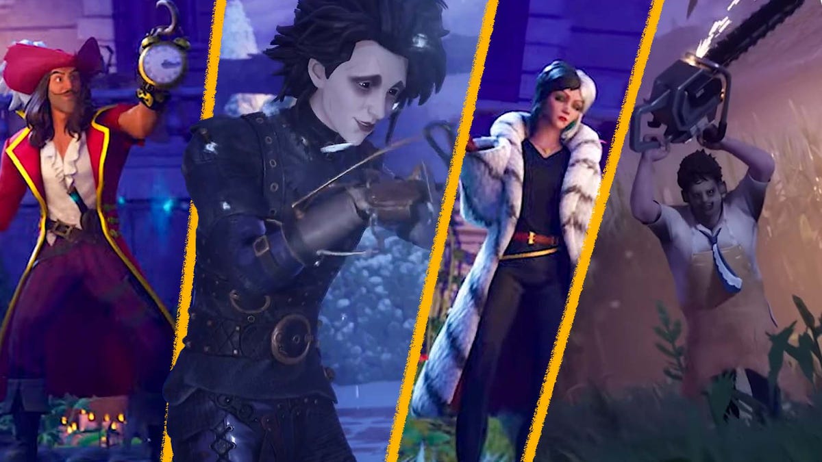 Fortnite’s Halloween Update Adds Disney Villains, Edward Scissorhands, And Chainsaws