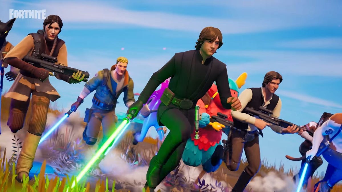 Fortnite's Skywalker Week Premieres Star Wars' Iconic OG Trio