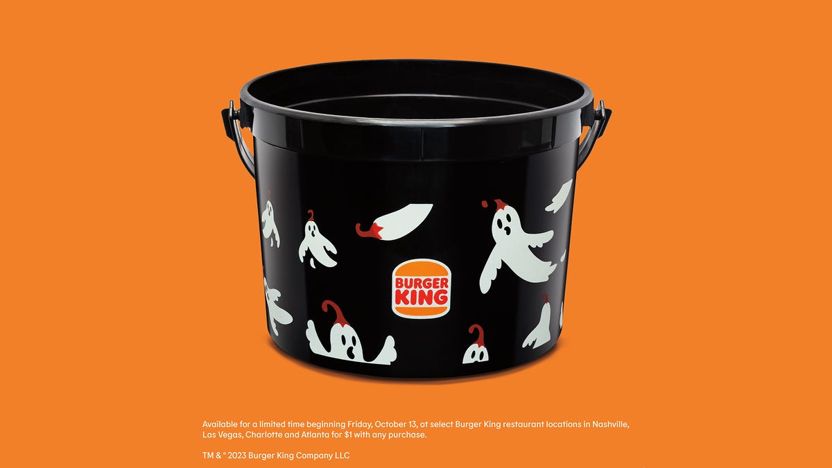 Burger King Releases Its Own Halloween Bucket in 2023