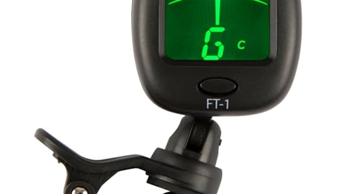 Fender clip on store guitar tuner