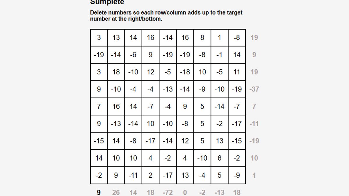 Sudoku Online y Pasatiempos