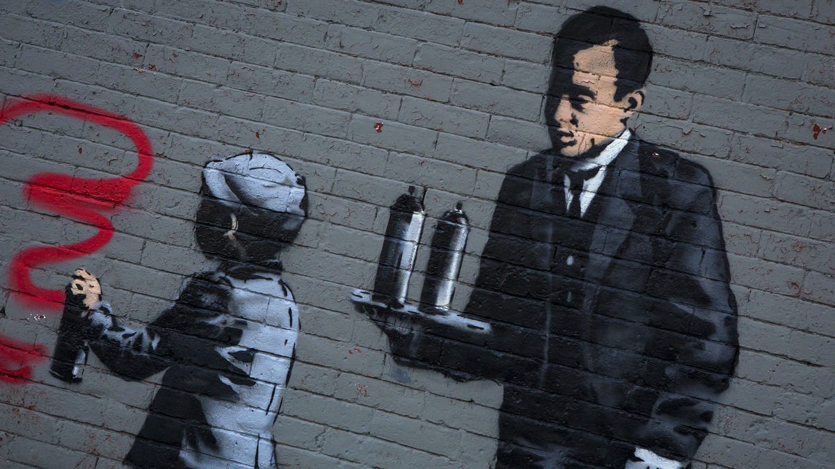 Why Banksy is (probably) a woman