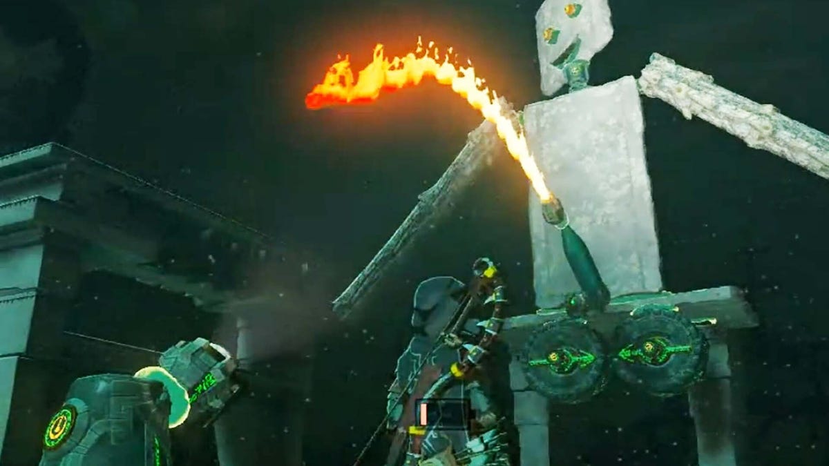 Zelda Tears Of The Kingdom Lets You Make A Flamethrowing Dick