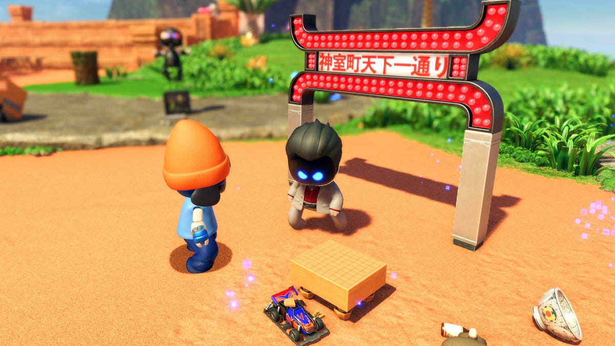 Toughen Up Like A Dragon For This Yakuza-Themed Astro Bot Trophy