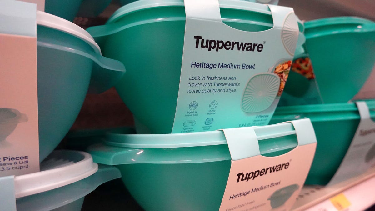 Tupperware has been struggling for years. Three charts show just