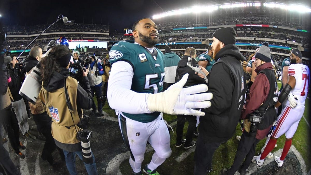 Brandon Graham 55 Philadelphia Eagles Super Bowl LVII Champions