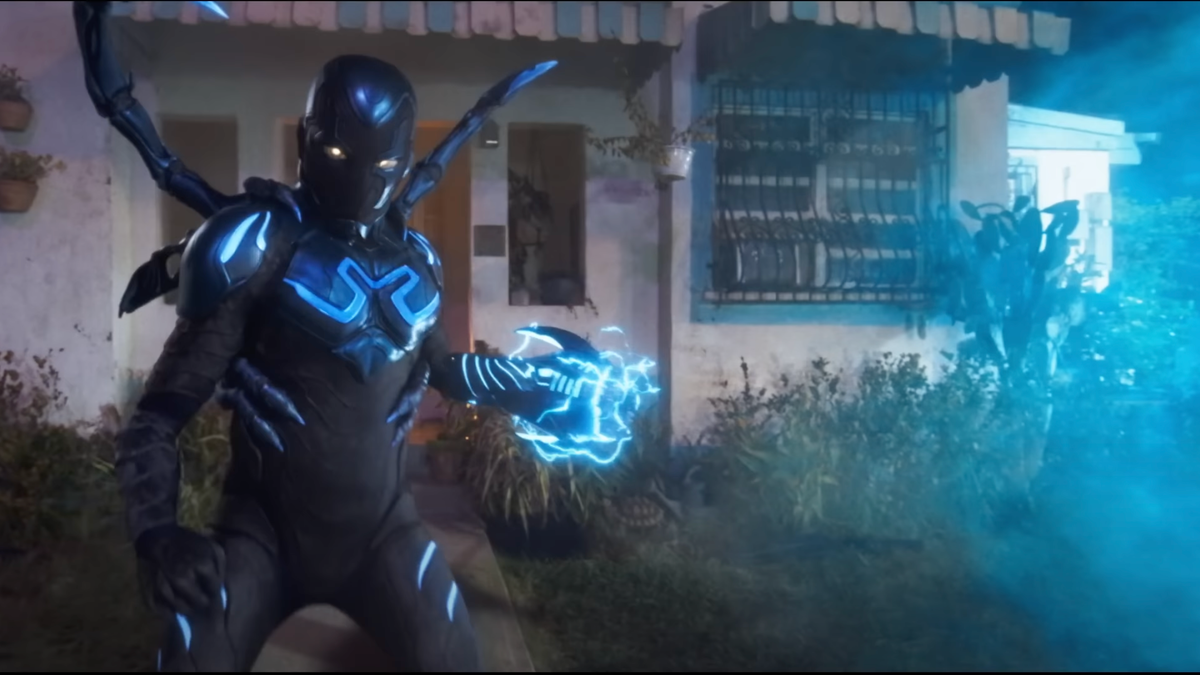 Fans of 'Blue Beetle' Latino superhero root for its streaming success