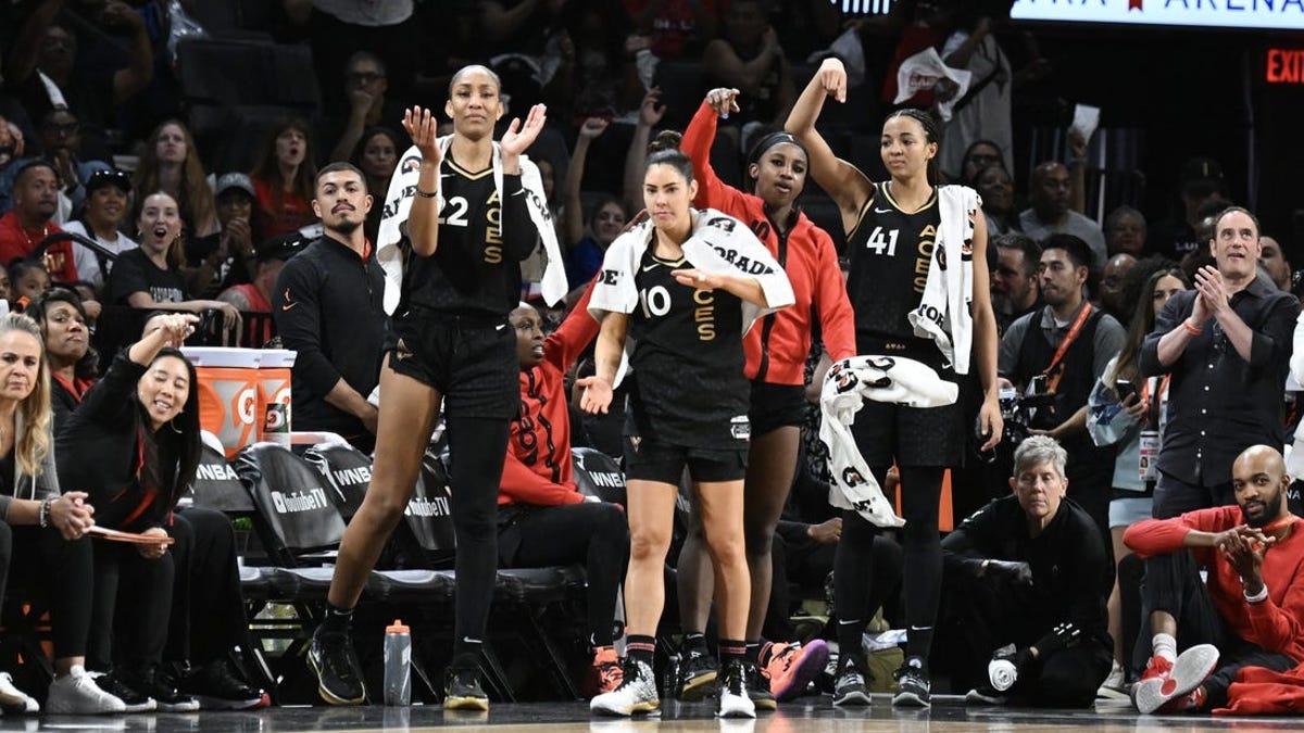 UConn's Kiah Stokes of Las Vegas wins WNBA championship