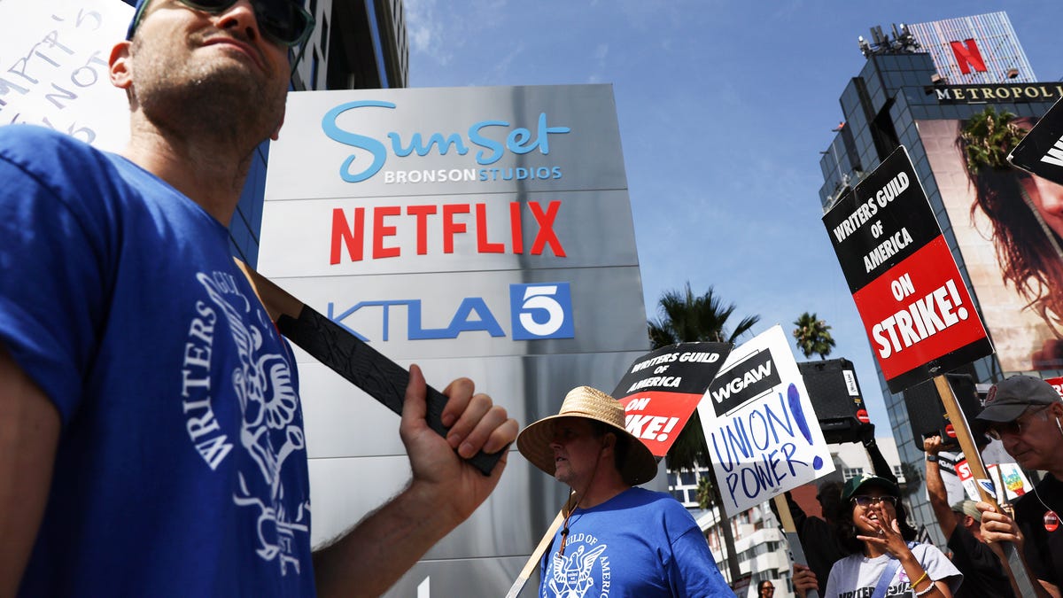 Hollywood is calling it 'the Netflix strike.' Here's why - Los