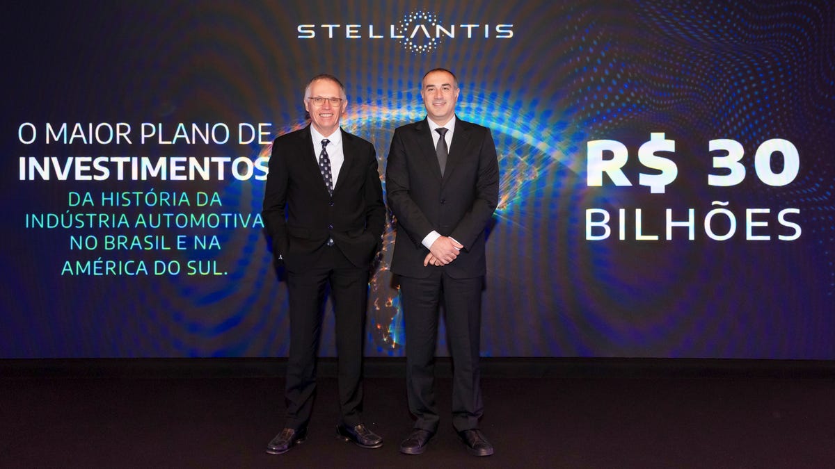 Stellandis investirá US$ 6 bilhões no Brasil para fabricar carros híbridos