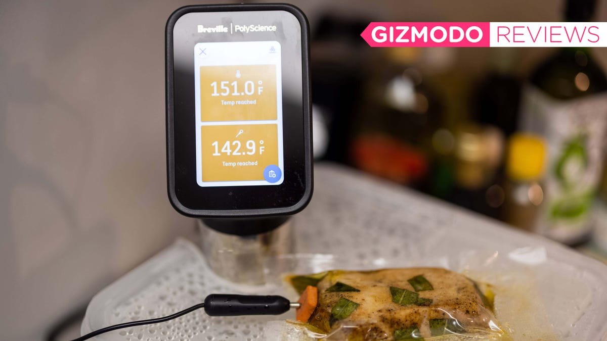 Breville PolyScience sous vide immersion circulator - Reviewed