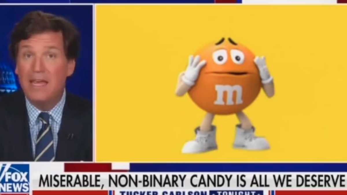 Far-right news channel is furious about the new purple M&M