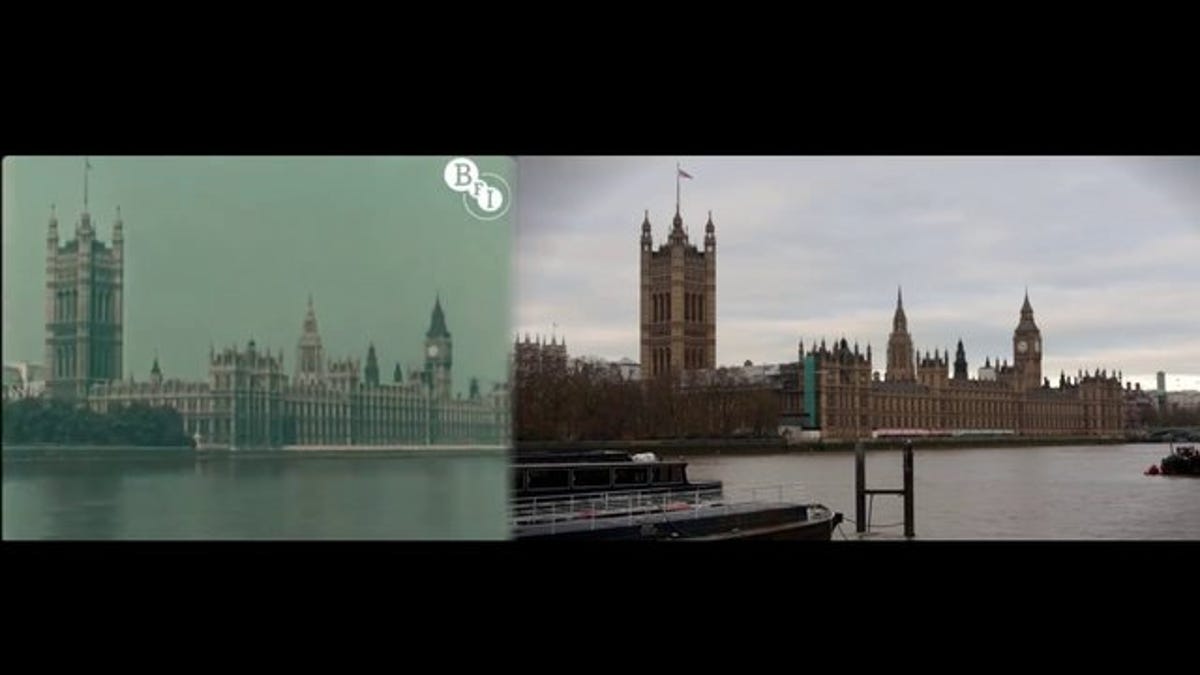 1927 - 2013: el mismo paseo por Londres 86 años después