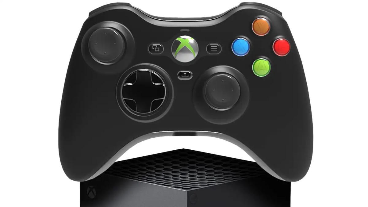 WIRELESS CONTROLLER FOR XBOX 360 - BLACK