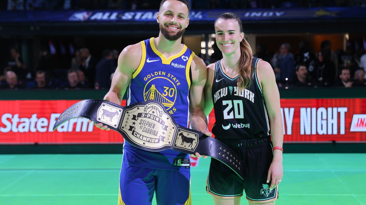 Steph Curry supera a Sabrina Ionescu en su competencia de triples