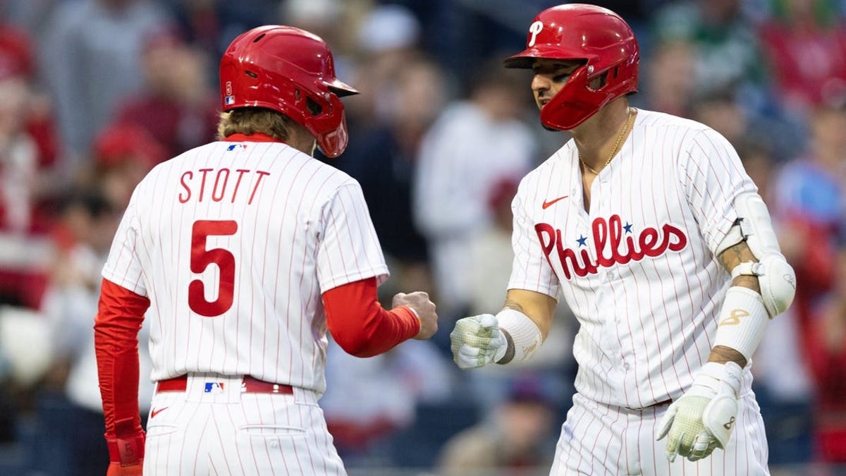 Philadelphia Phillies Alec Bohm homers in the second inning