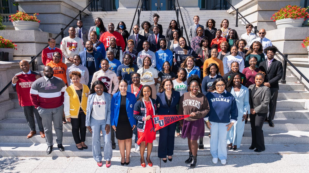 Kamala Harris Touts Her Howard Roots as She Closes Out HBCU Week