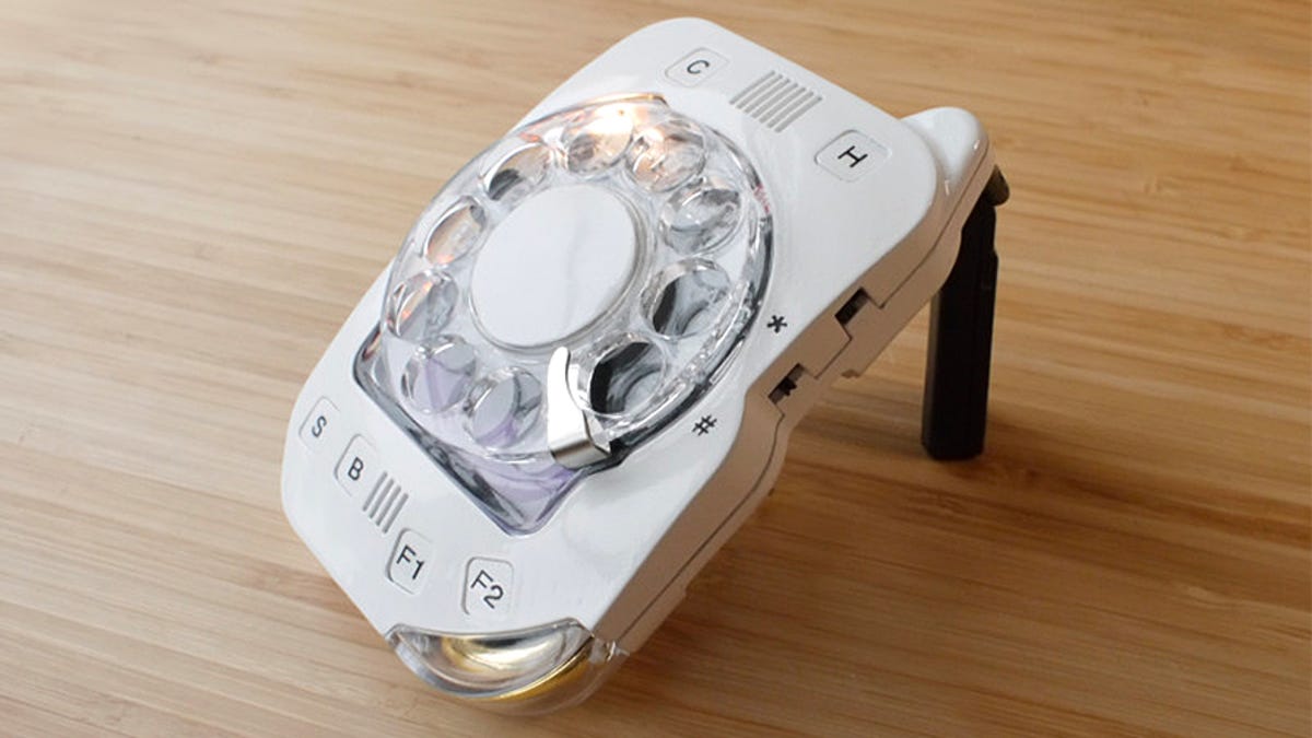 DIY Rotary Cell Phone Kit with E-Paper, OLED Displays For Sale