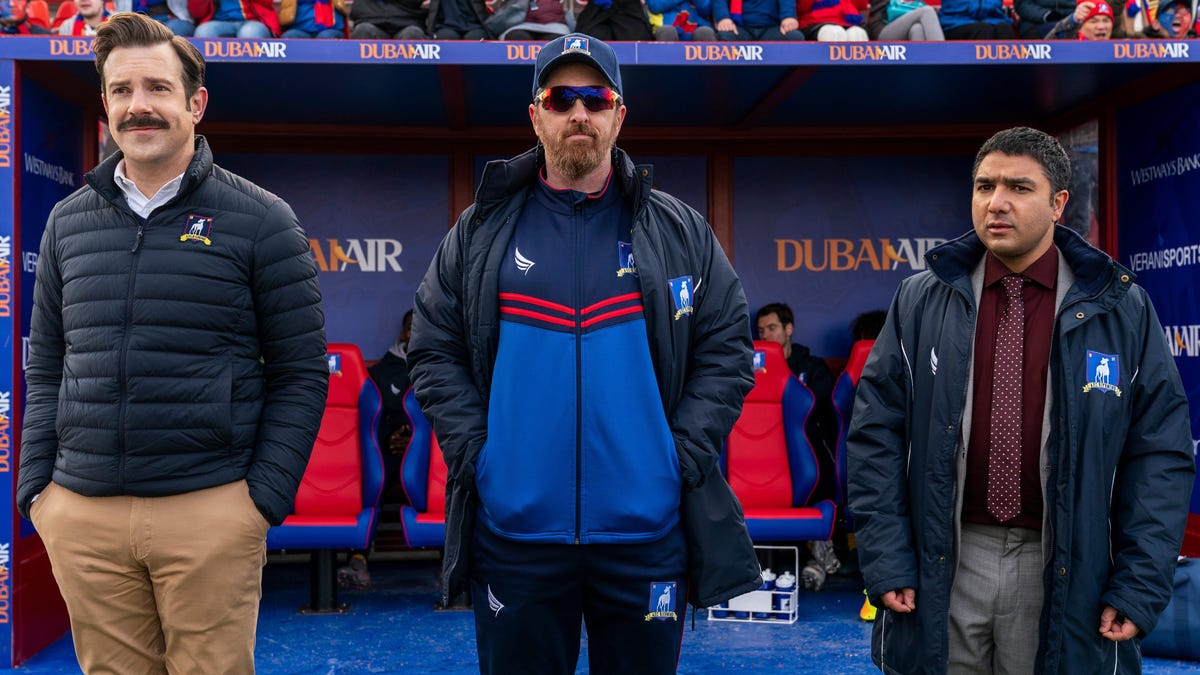 Ted Lasso Co-Stars Reunite on the Pitch for Real-Life Soccer Match — See  Photos