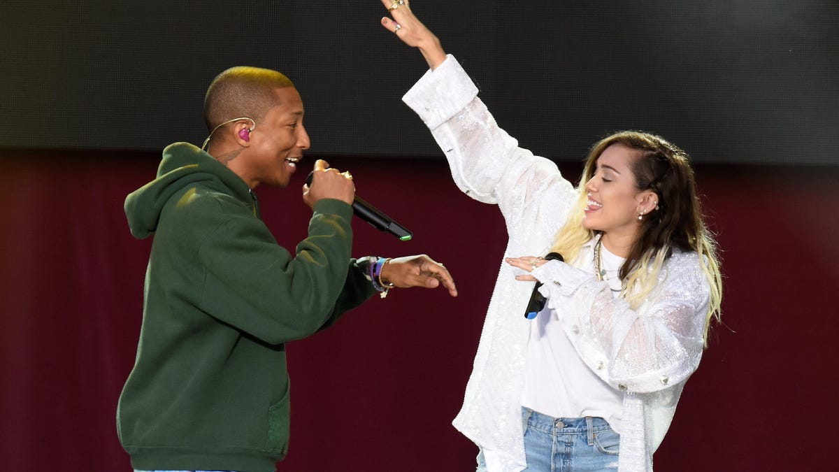 Miley Cyrus and Pharrell Williams' new song is actually pretty old #PharrellWilliams