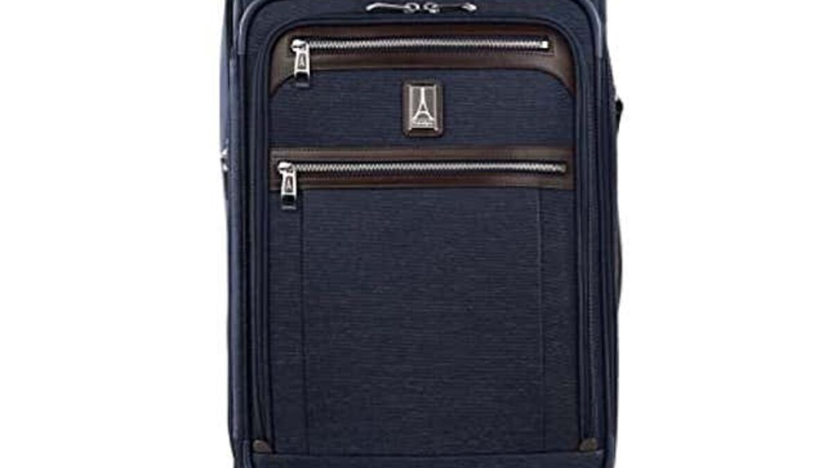 Travelpro Platinum Elite Softside Expandable Carry on Luggage, Now 15% Off