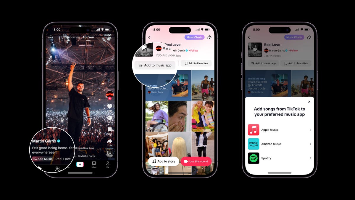 TikTok Announces New 'Add to Music App' Feature