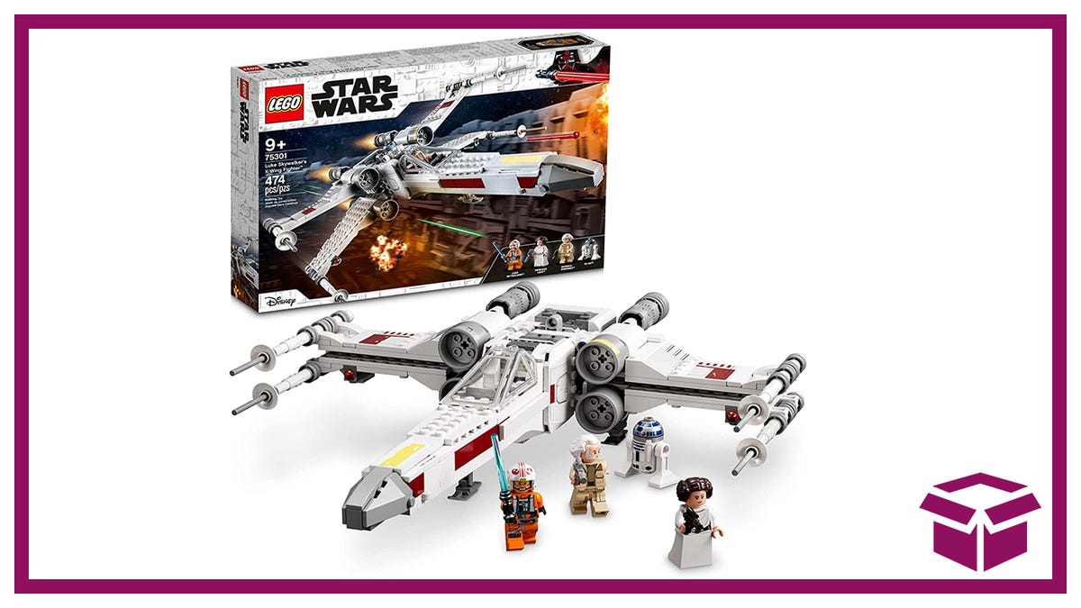 Take 20% Off This LEGO X-Wing Fighter With Minifigures On Amazon, Still ...