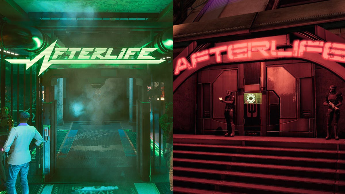 Cyberpunk 2077 s Afterlife Vs. Mass Effect 2 s Afterlife