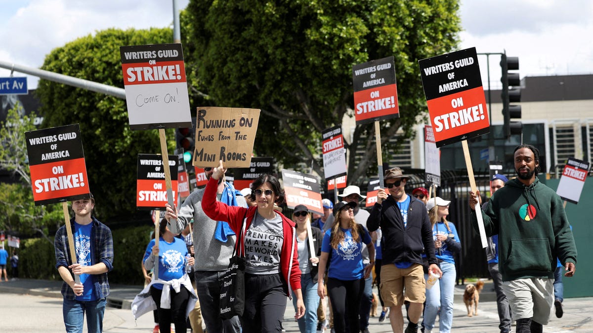 NBCUniversal picked an odd time to prune trees along WGA picket line