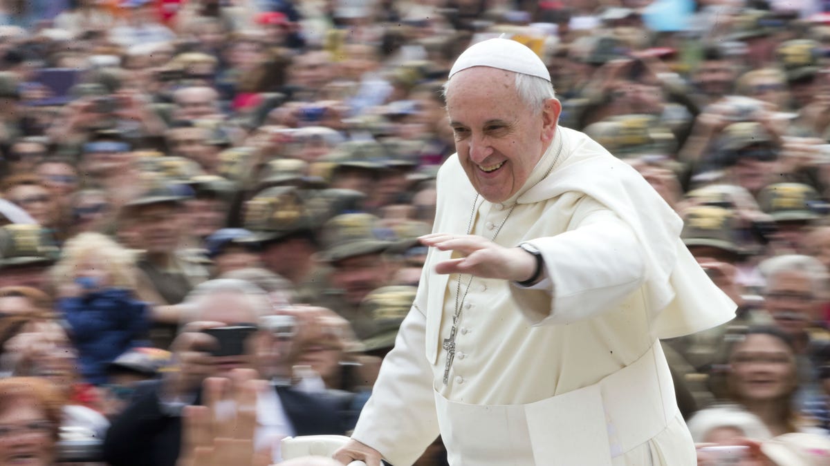 The Vatican is in damage-control mode after the Pope sent his blessings to a same-sex family
