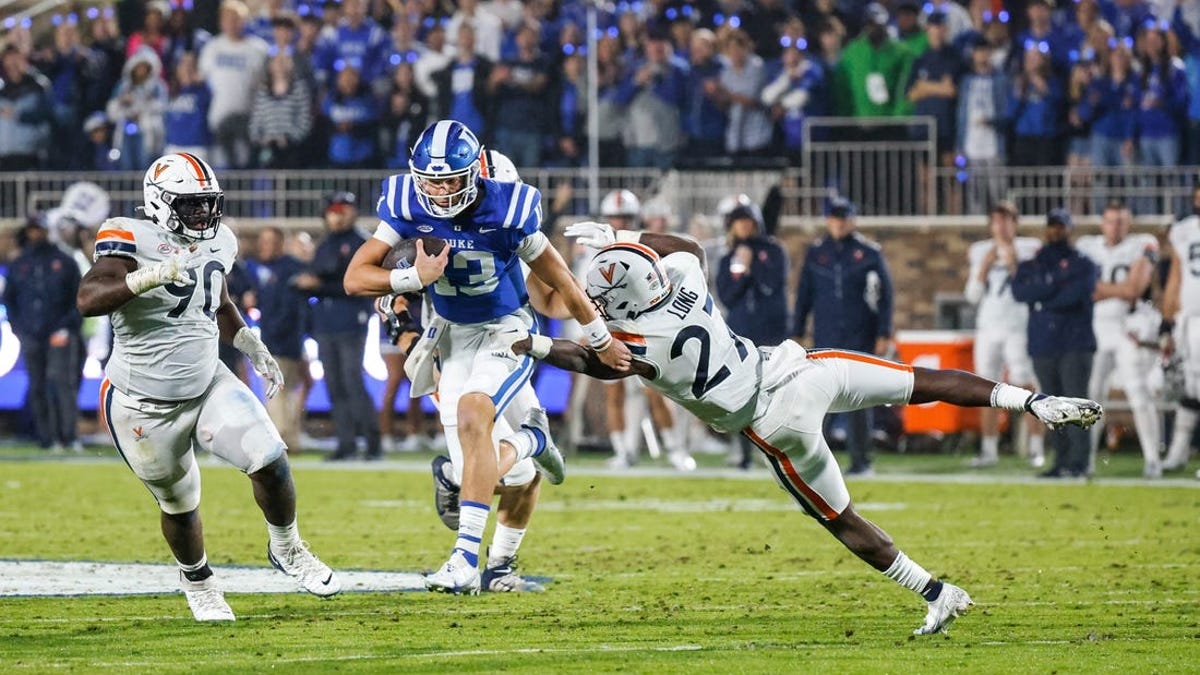 QB Riley Leonard's status is unclear for Duke vs. NC State