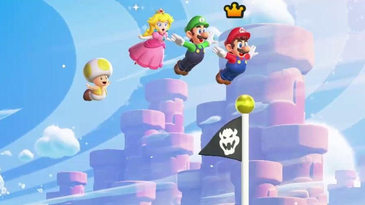 How long is Super Mario Bros. Wonder and how many levels are there