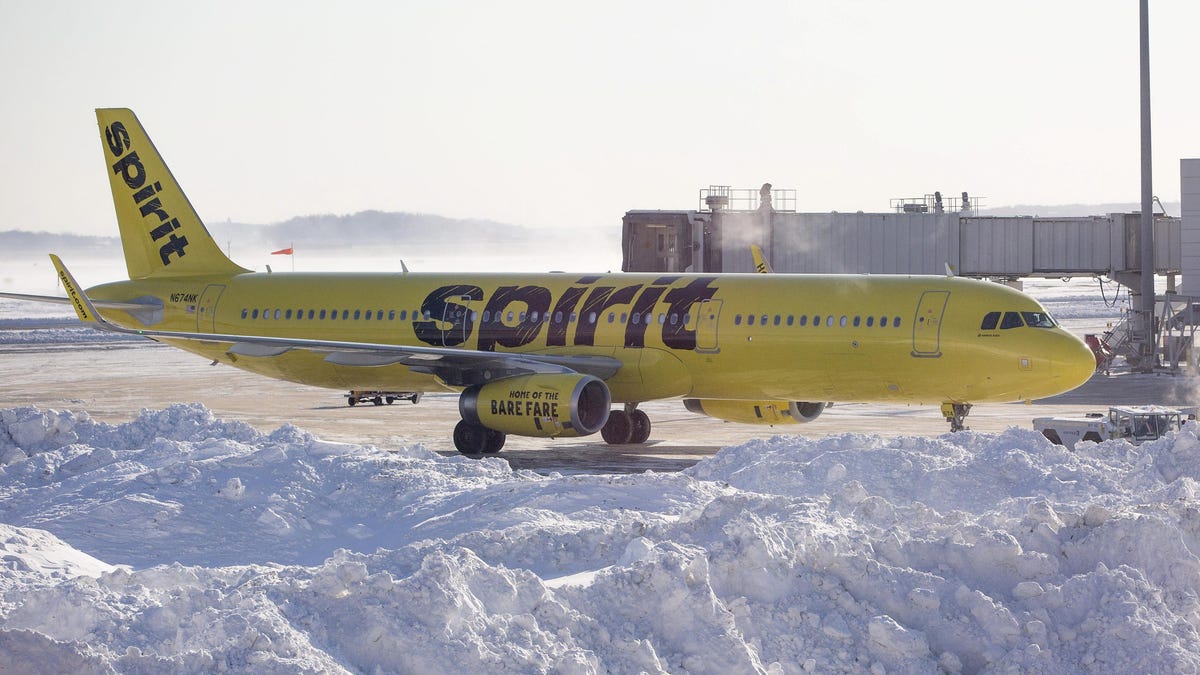 Spirit Airlines Stock Hits Record Low As Creditors Brace For Bankruptcy