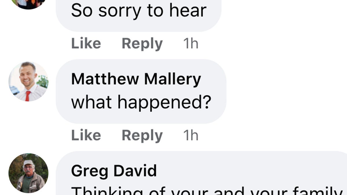 Several people in  comments ate this onion where a guy appears to  talk to the press as part of his job while informing them that his wife  just recently died. Link