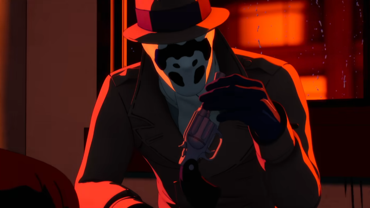 Yeesh, the voice of Rorschach in this new trailer for the animated film “Watchmen”