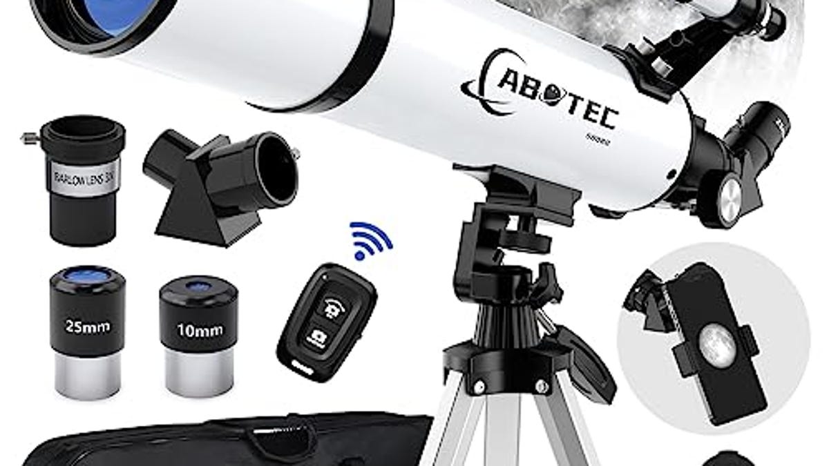 Sky-gazing Made Easy with 50% Off the ABOTEC Telescope