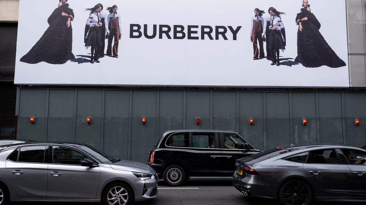 Burberry stock sinks 16% on an ousted CEO and a warning of low profits