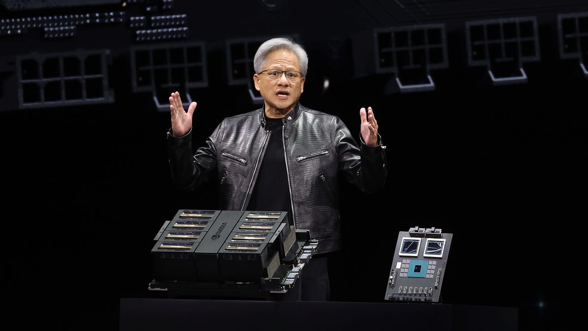 Nvidia CEO Jensen Huang unveiled a 'very big' new AI chip at GTC